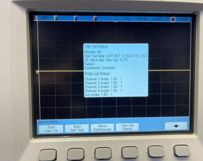 Keysight Agilent DSO6054A 500MHz 4-Ch Digital Storage Oscilloscope