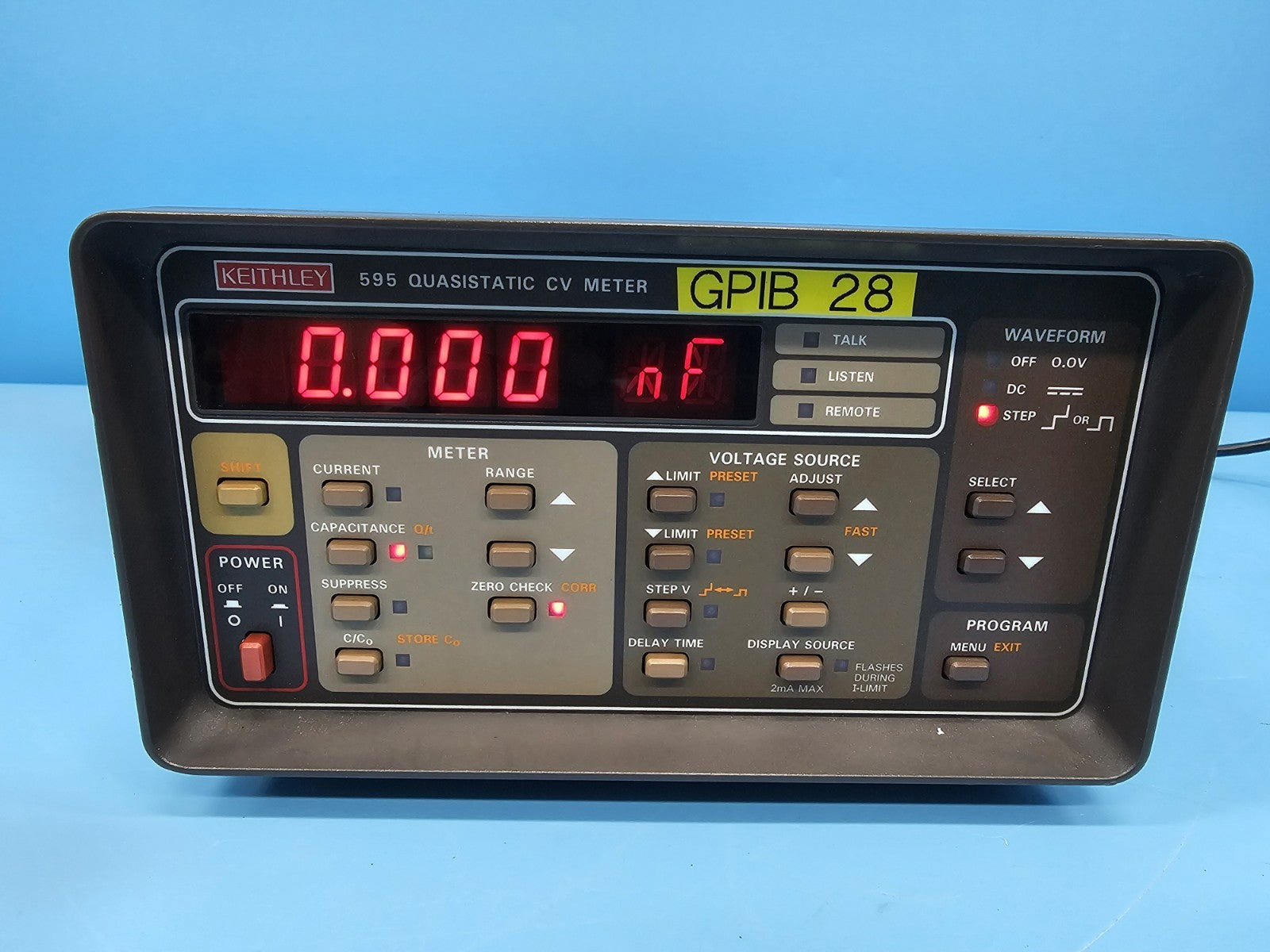 Keithley 595 Quasistatic CV Meter
