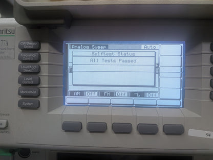 Anritsu 69177A Signal Generator 10MHz-50GHz Low Noise Calibrated