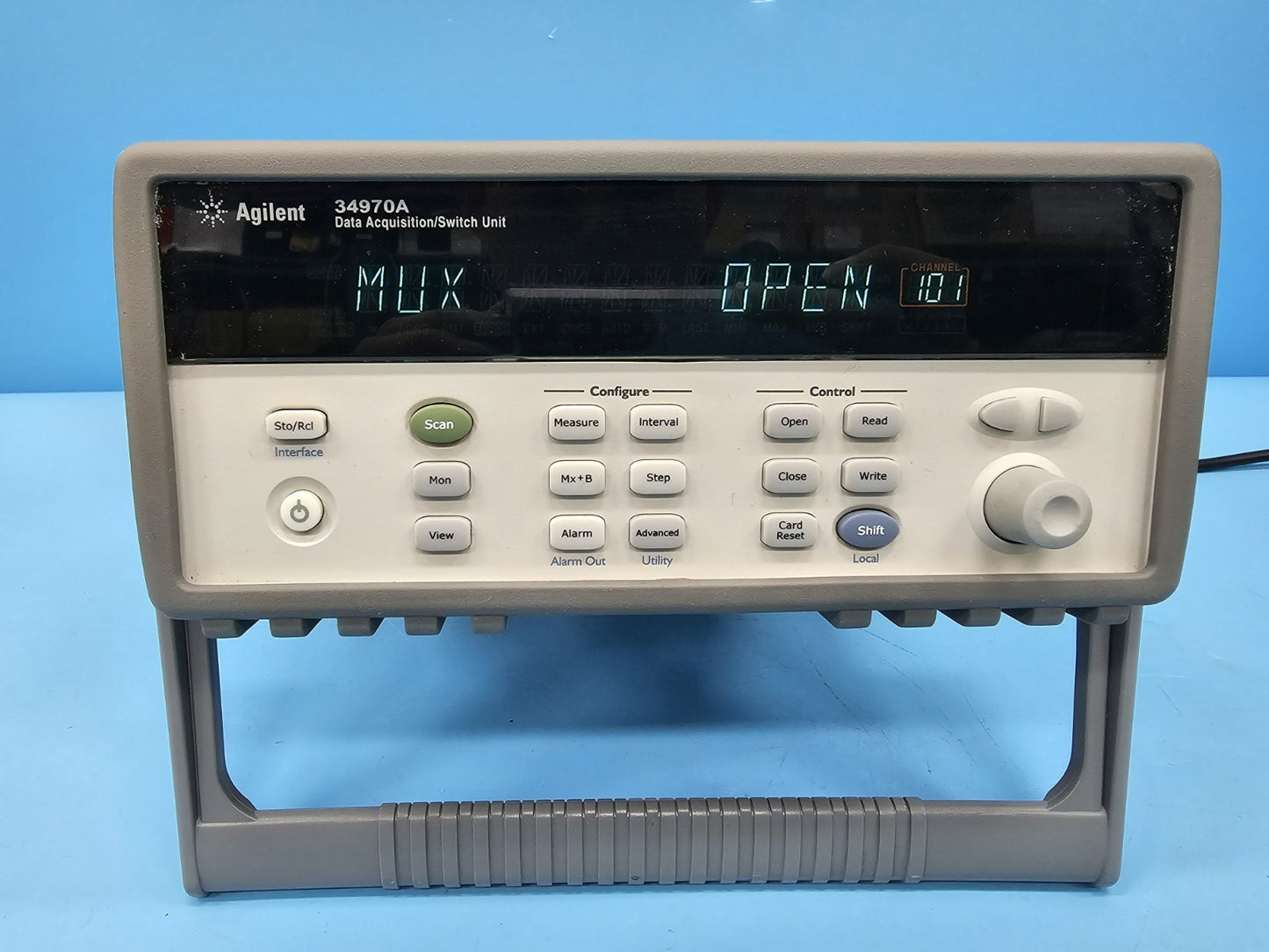 Agilent 34970A Data Acquisition Unit with 20-Ch Multiplexer