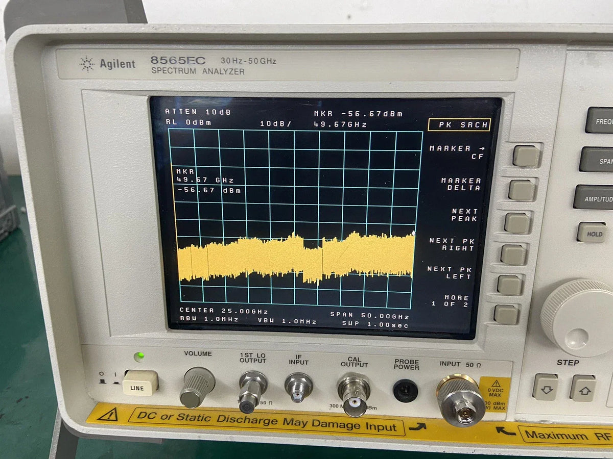 HP Agilent 8565EC 50GHz Spectrum Analyzer NIST Cal