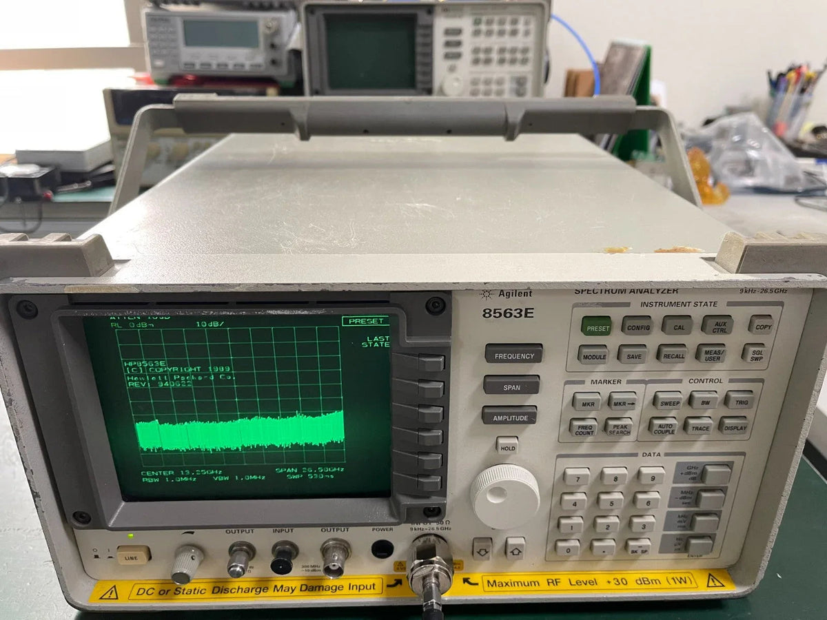 Agilent HP 8563E 9kHz-26.5GHz Spectrum Analyzer
