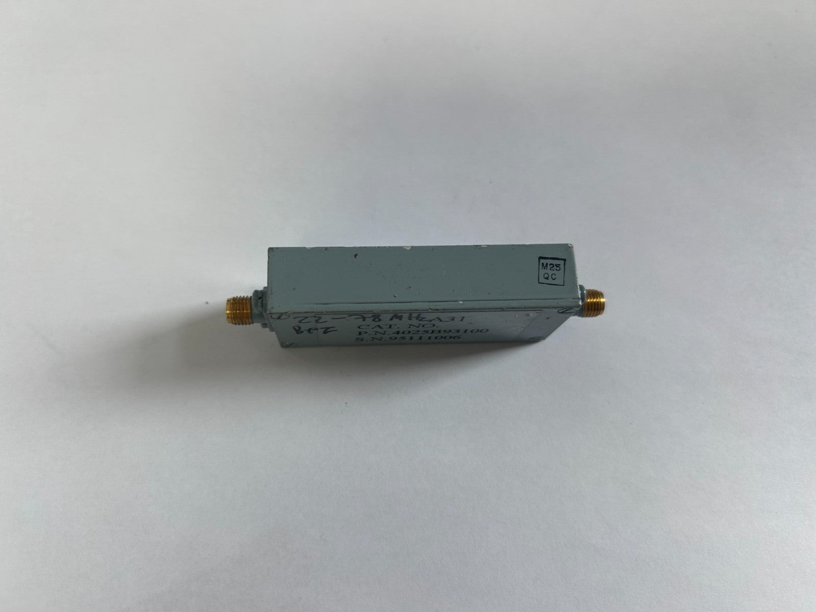 Bandpass Filter 22-78 MHz RF Component