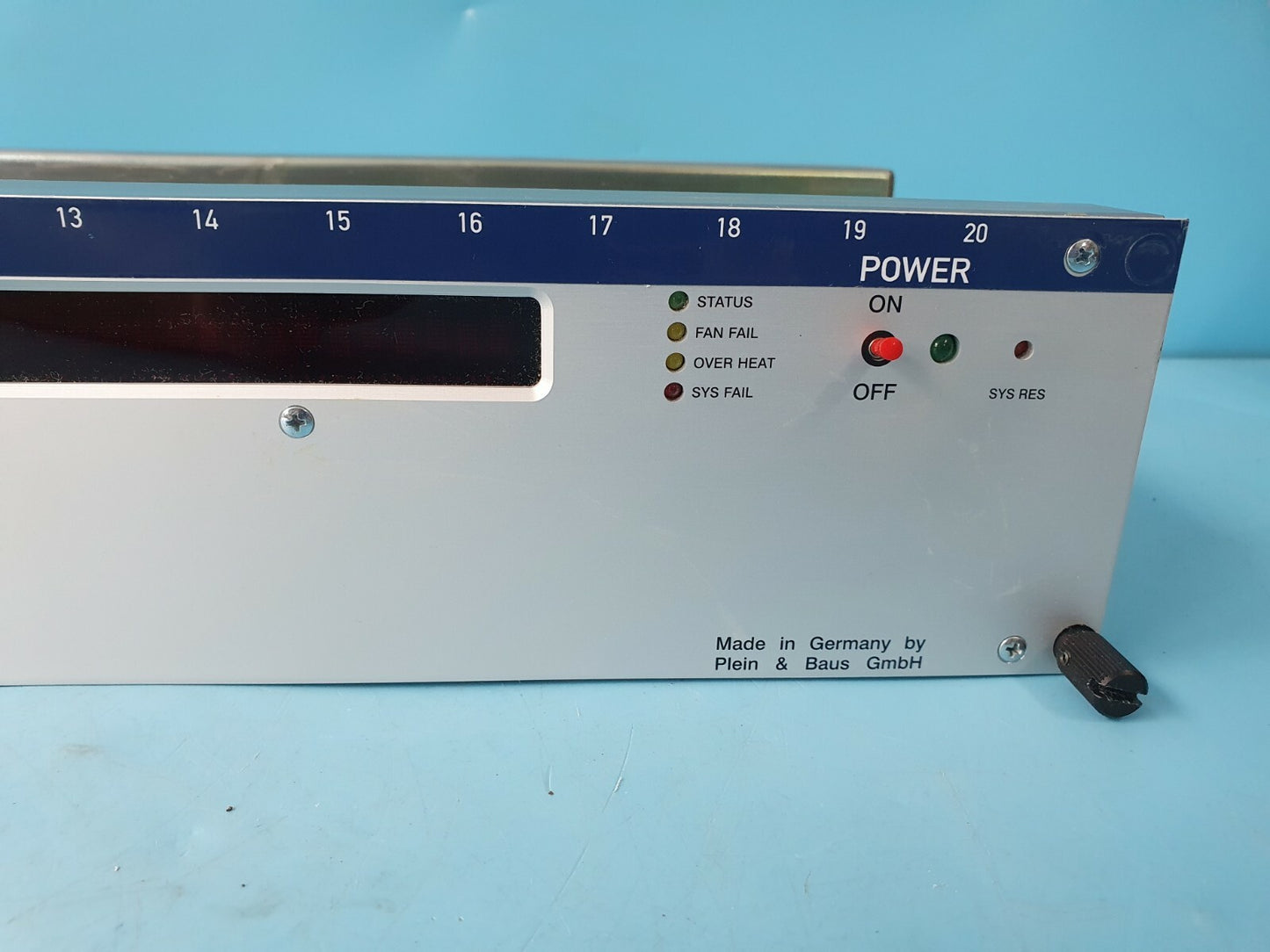Wiener UEL6020E Fan Tray