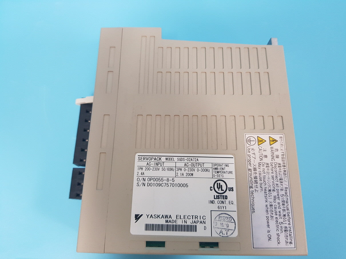 Yaskawa SGDS-02A72A Servo Drive Motor Controller