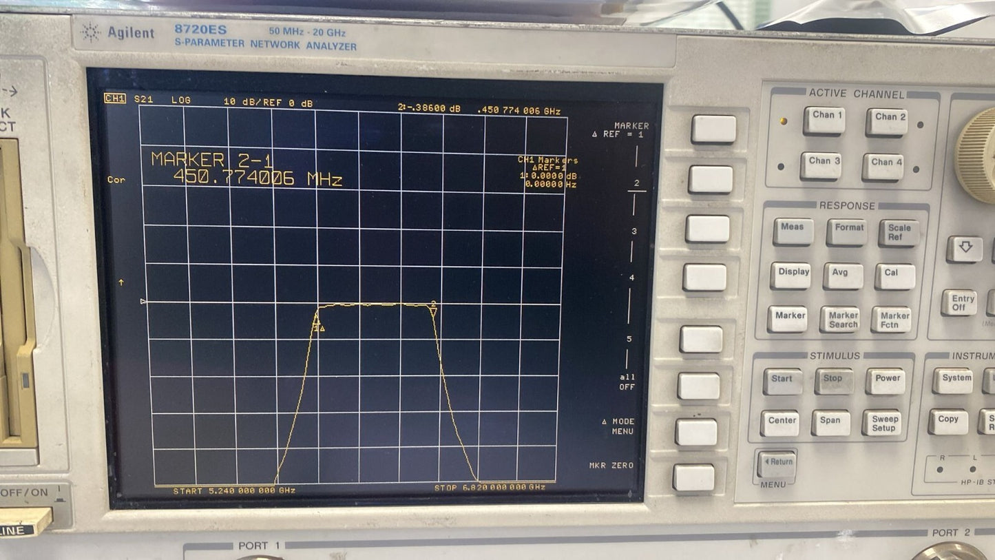 Band Pass Filter 6.1 GHz 450 MHz MW-11100-5-6093/300A