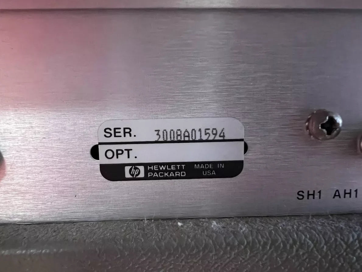 Agilent 3585B 20Hz-40MHz Spectrum Analyzer
