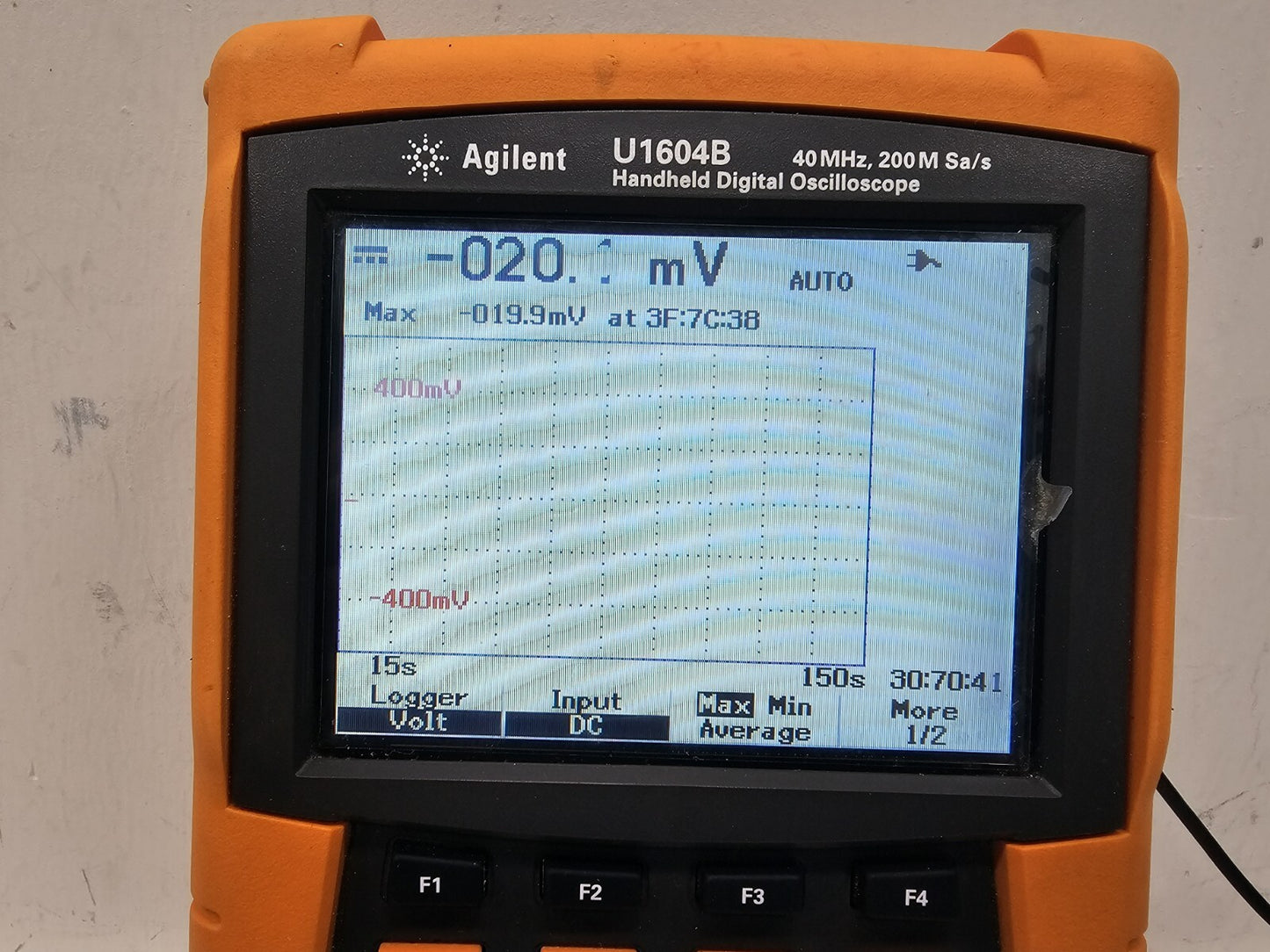 Agilent U1604B Handheld Digital Oscilloscope 40MHz
