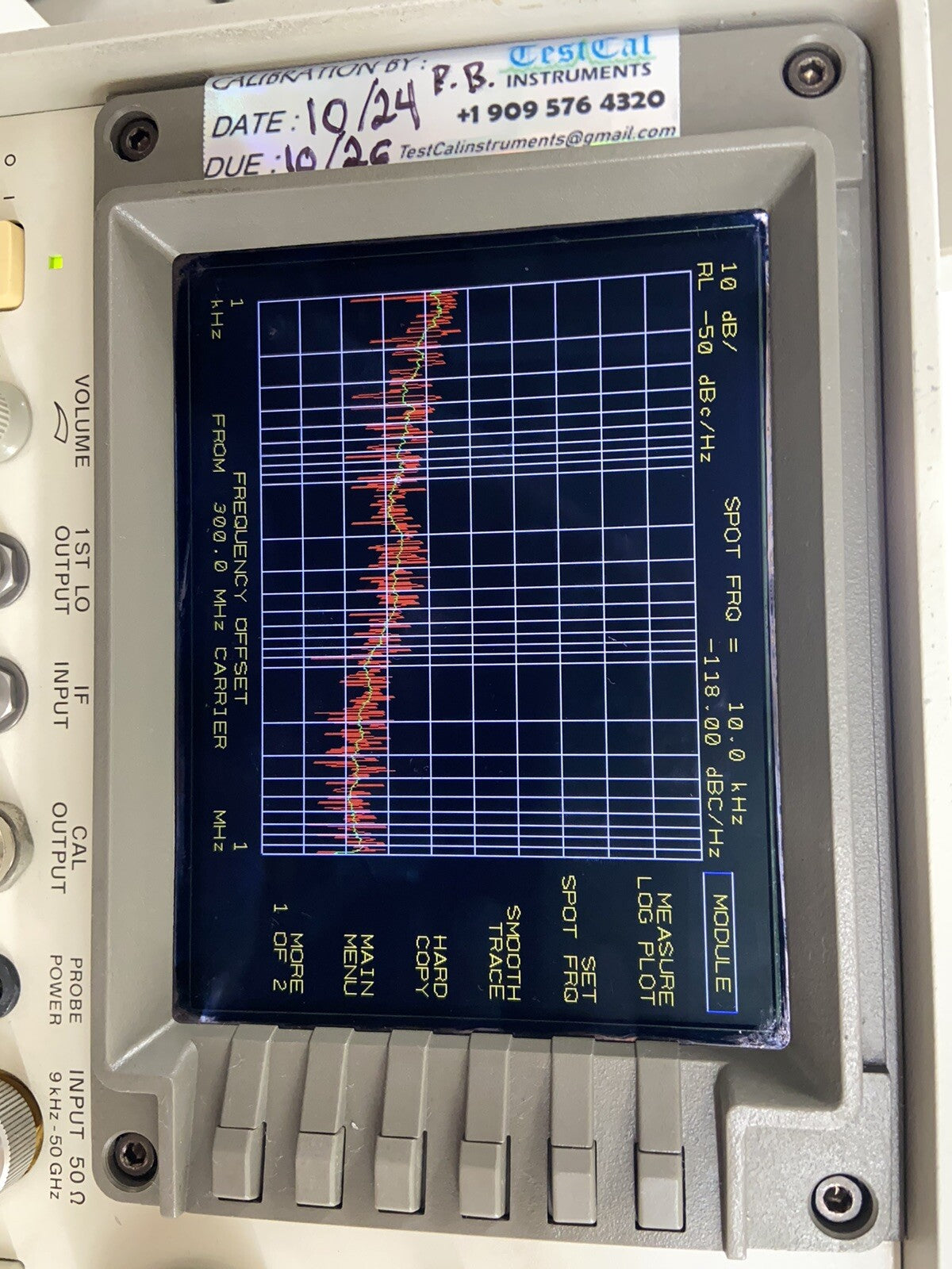 Agilent HP 8565E Spectrum Analyzer 50GHz LCD