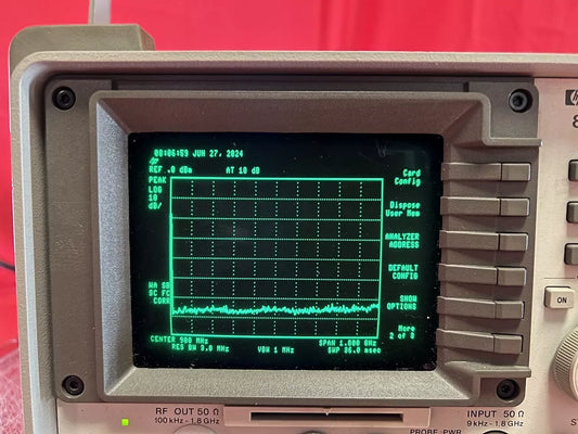 Agilent 8591E Spectrum Analyzer 9kHz-1.8GHz