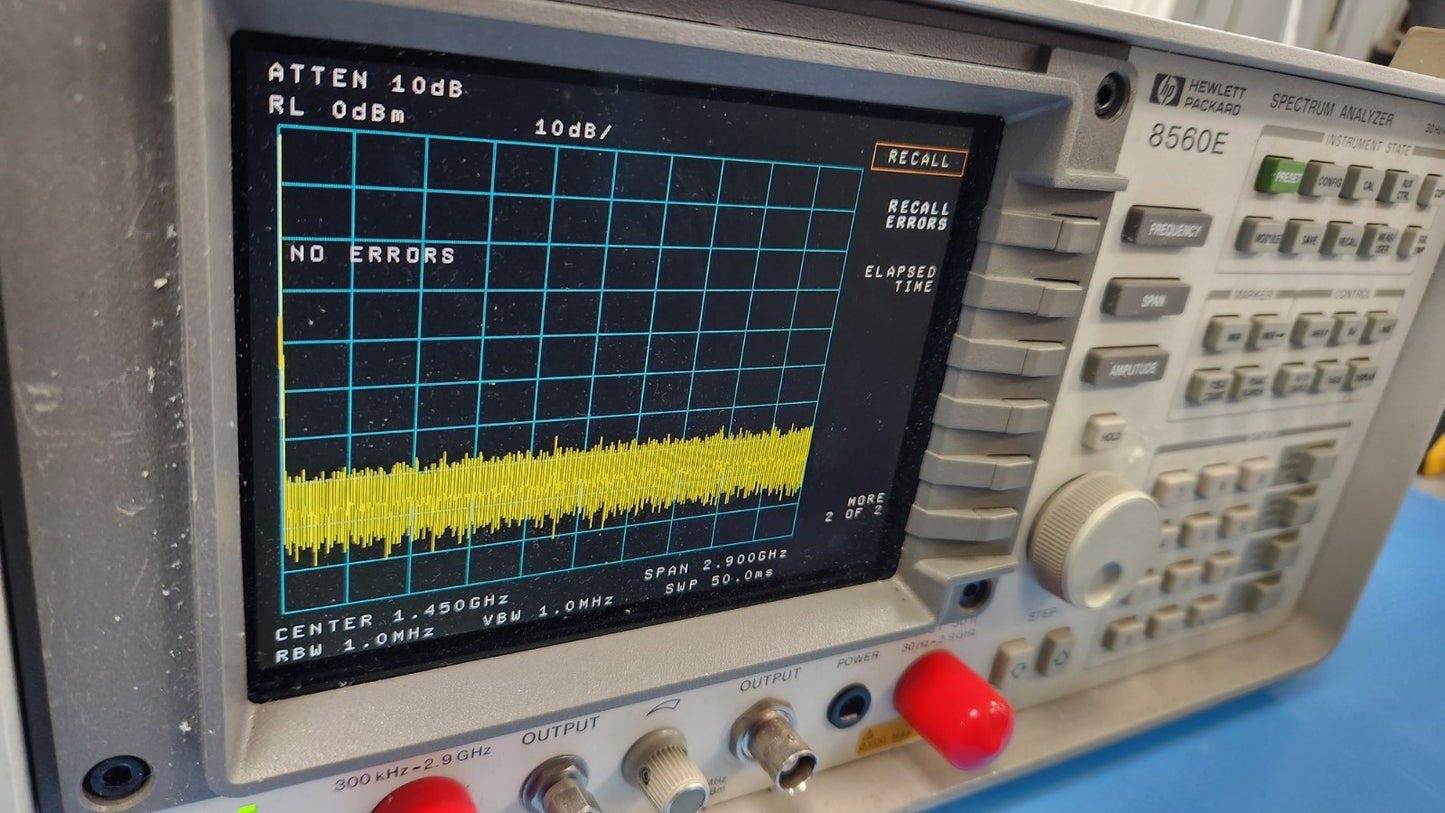 Agilent 8560E 30Hz-2.9GHz Spectrum Analyzer