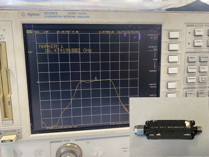 K&L Band Pass Filter 16.4 GHz 2.6 GHz BW