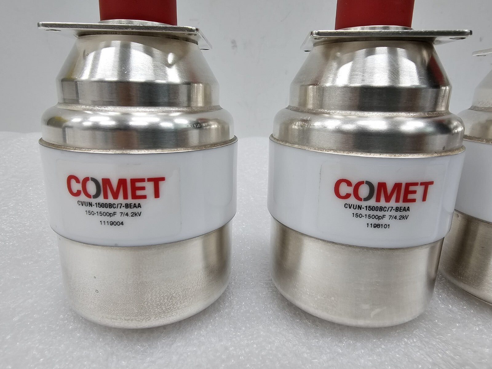COMET CVUN-1500BC/7-BEAA 150-1500pF Vacuum Capacitor