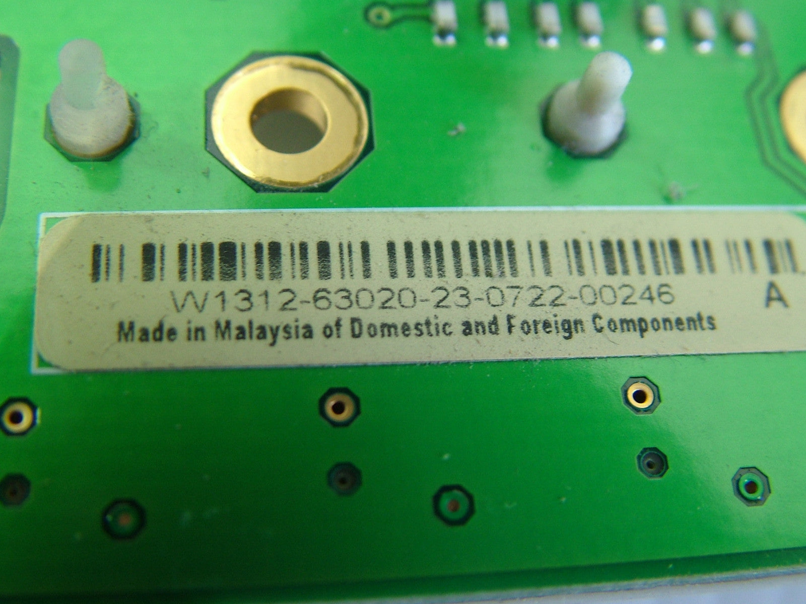 Agilent Keypad Board W1312-63020 for MXG