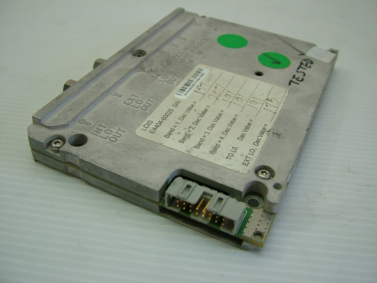 Agilent LOIS E4404 Module ESA-E Spectrum Series