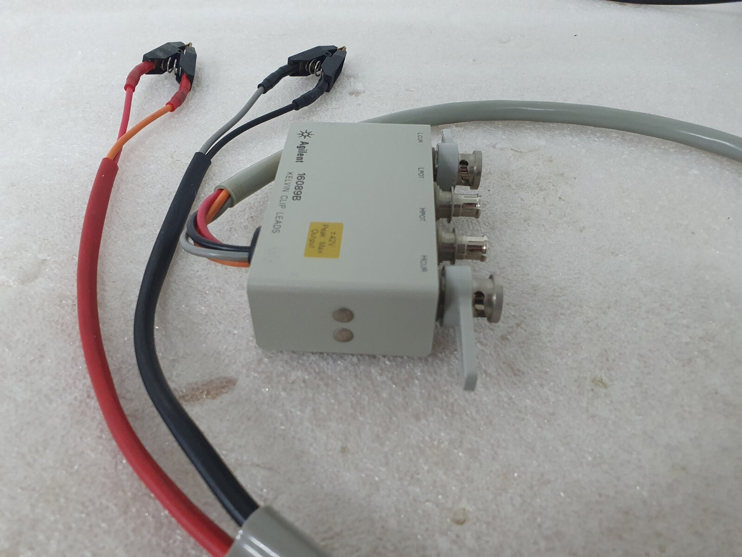 Agilent 16089B OPT:800 Kelvin Clip Leads