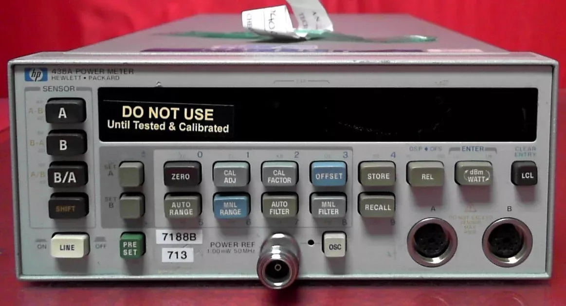 Agilent 438A Dual Channel Power Meter 10MHz-40GHz