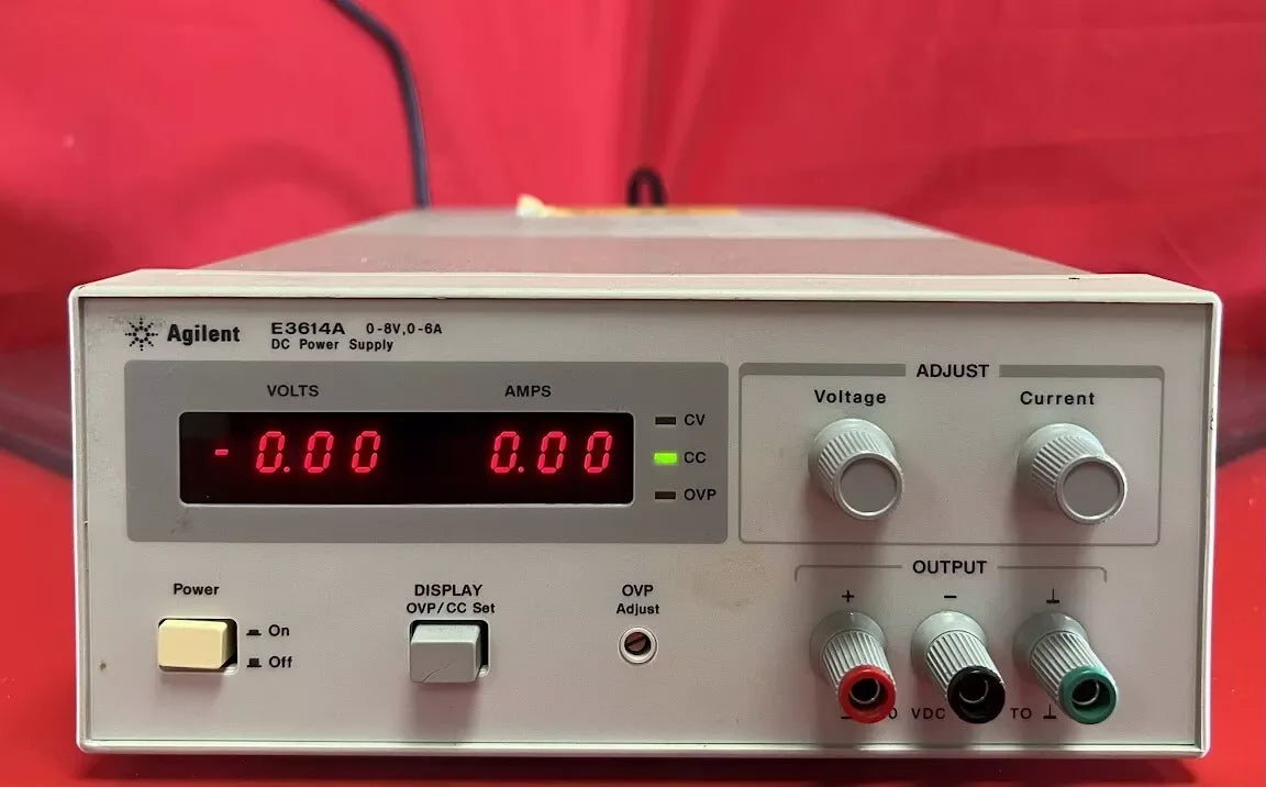Agilent E3614A DC Power Supply 0-8V 0-6A 48W