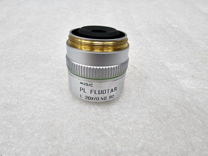 Leica PL Fluotar 20x/0.40 Microscope Objective Lens