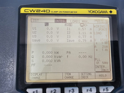 Yokogawa CW240 Style S2 Clamp On Power Meter