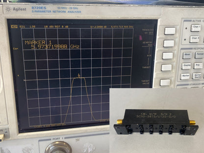 K&L Bandpass Filter 5.9 GHz 125 MHz