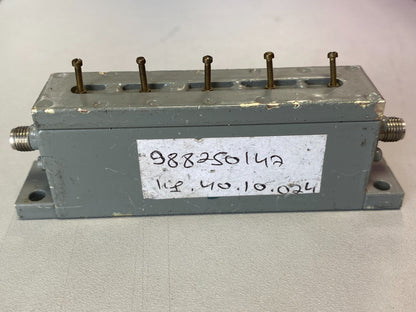 Band Pass Filter 4.4 GHz Center Frequency 40 MHz BW