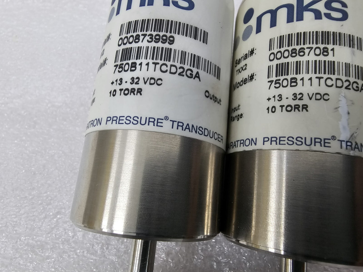 MKS 750B11TCD2GA Pressure Switch 10 Torr