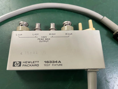 HP Agilent 16334A Bridge Test Fixture Impedance Analyzer