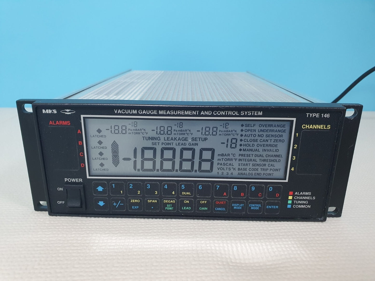 MKS 146C-ACB00-1 Gauge Measurement Control System