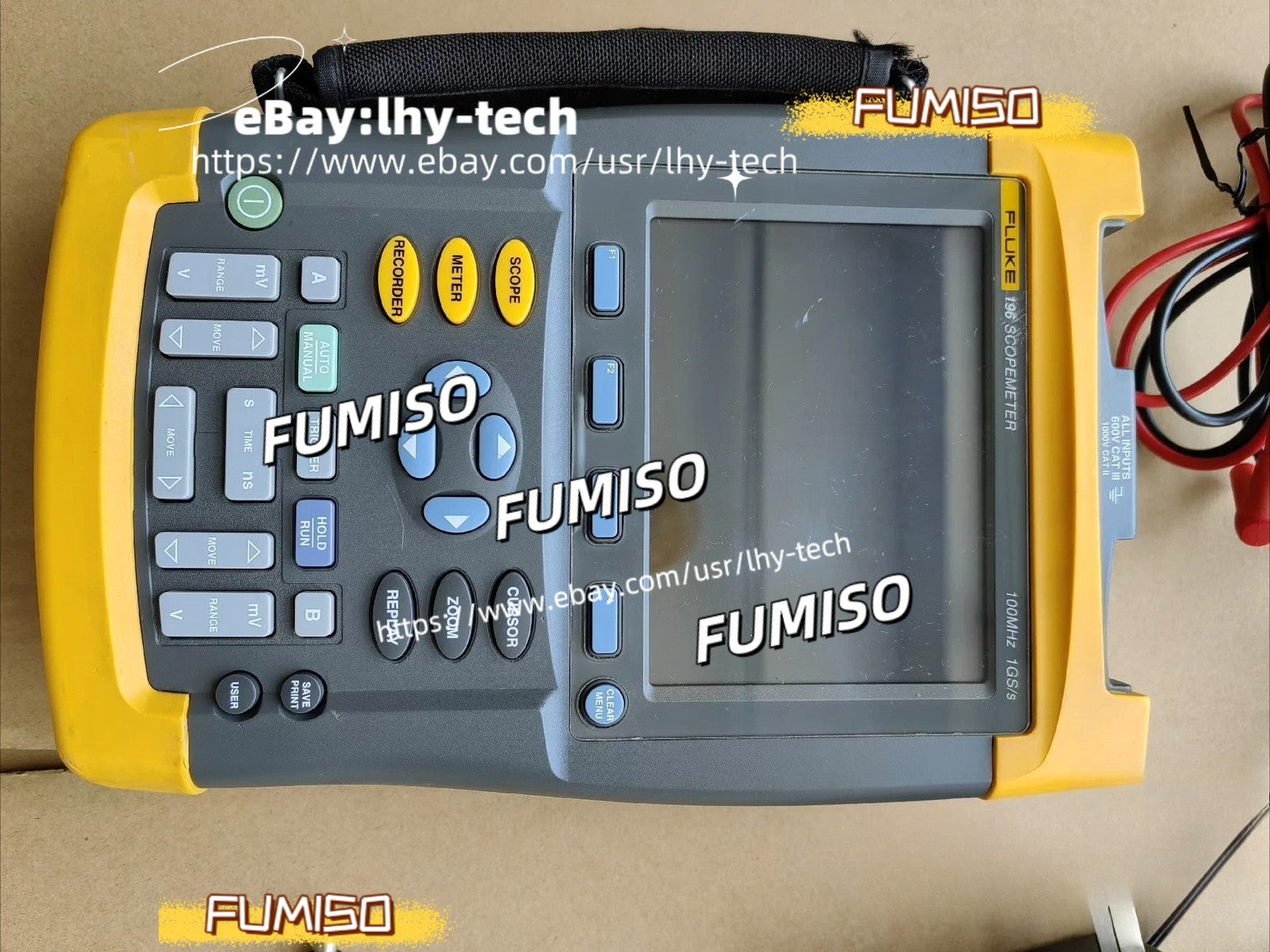Fluke 196 Oscilloscope Multimeter