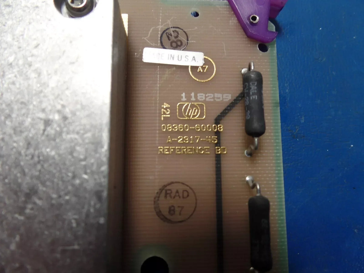 HP Agilent 08360-60008 TBR Board A7 Reference Module