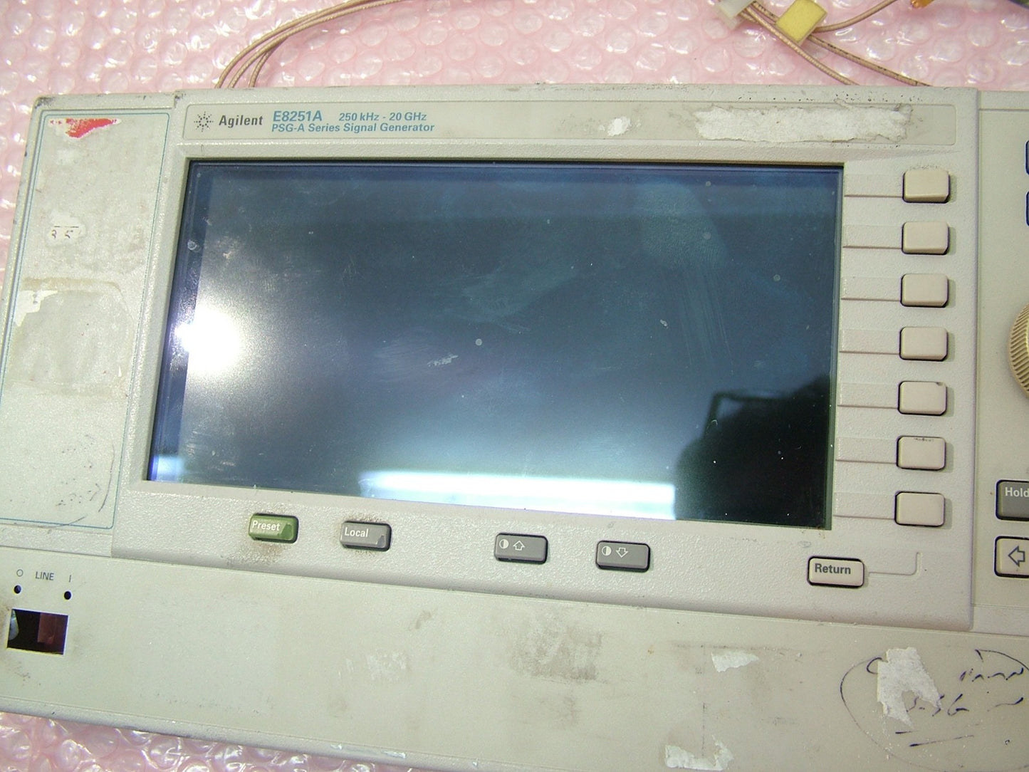 Agilent E8251A PSG Front Panel LCD Keyboard