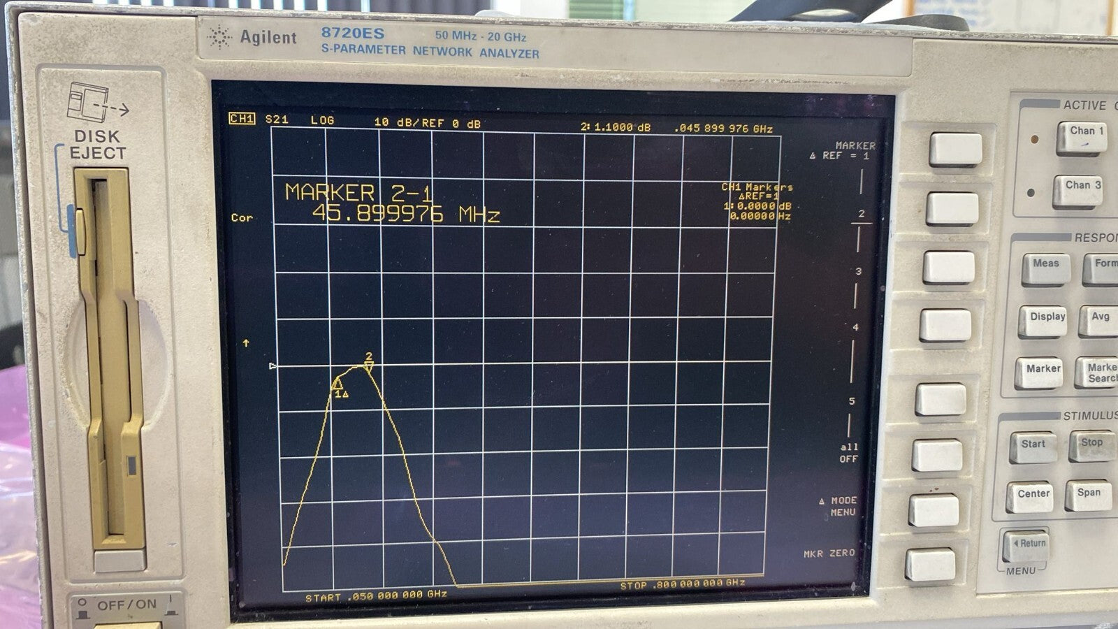 Band Pass Filter 160 MHz 45 MHz B41810-160/50-0-0
