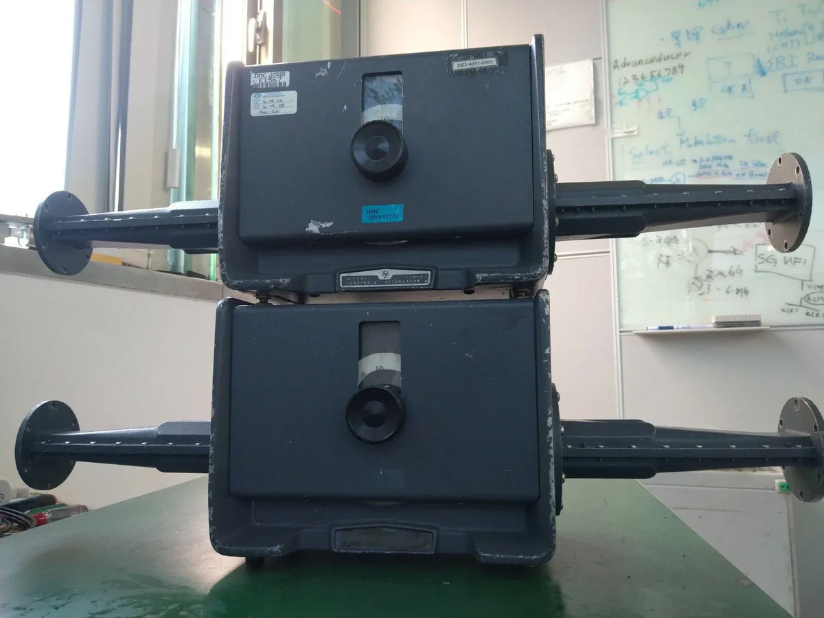 HP Agilent J382A 5.3-8.2GHz Variable Attenuator RF