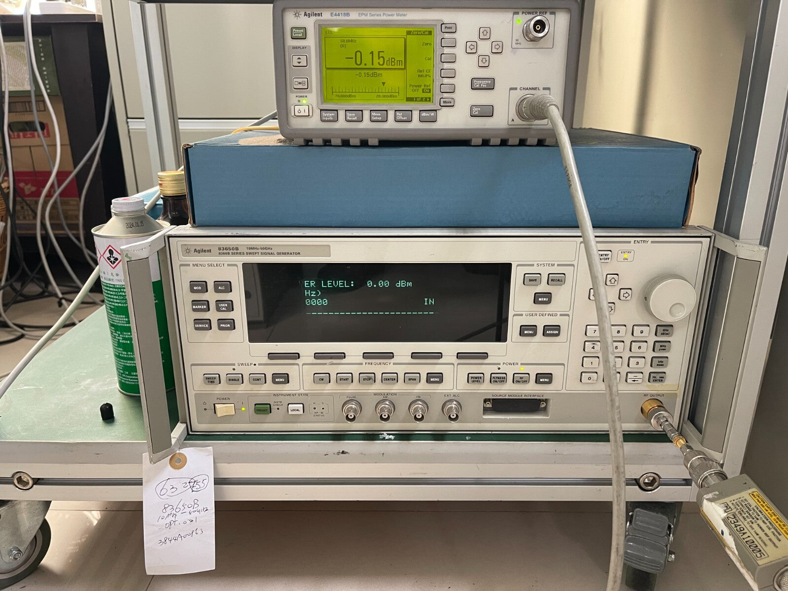 HP Agilent 8482A RF Power Sensor 100kHz-4.2GHz