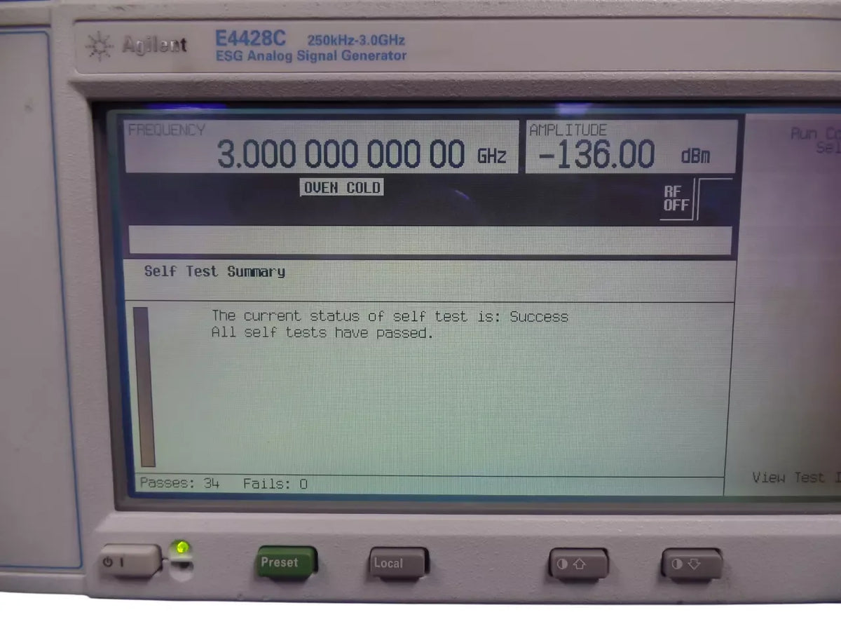 Agilent E4428C 250kHz-3GHz Analog Signal Generator