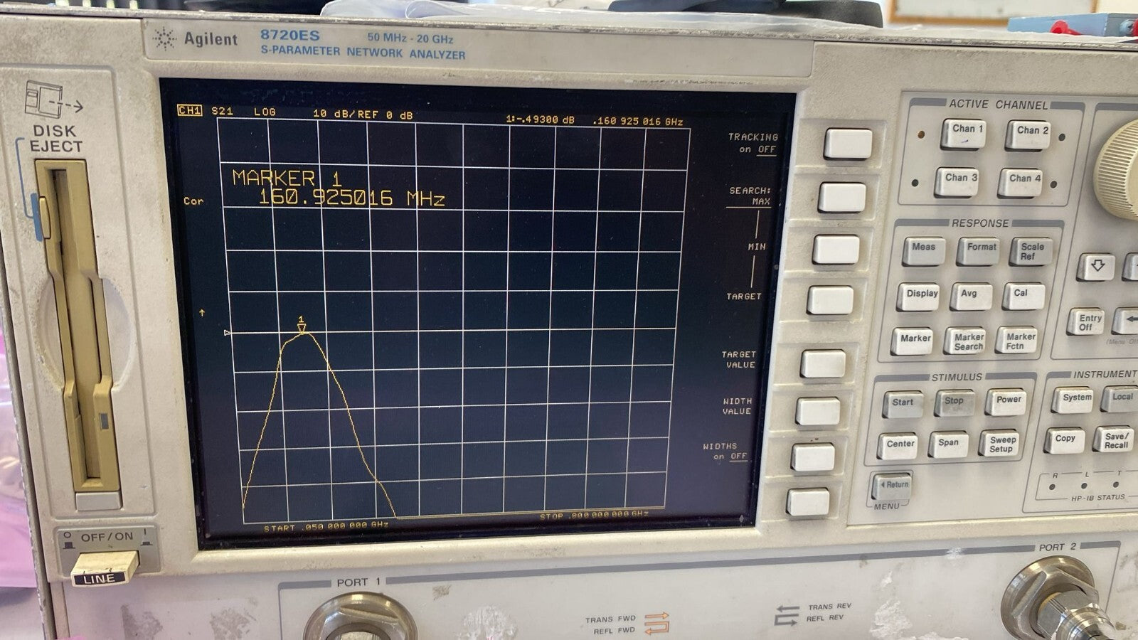 Band Pass Filter 160 MHz 45 MHz B41810-160/50-0-0