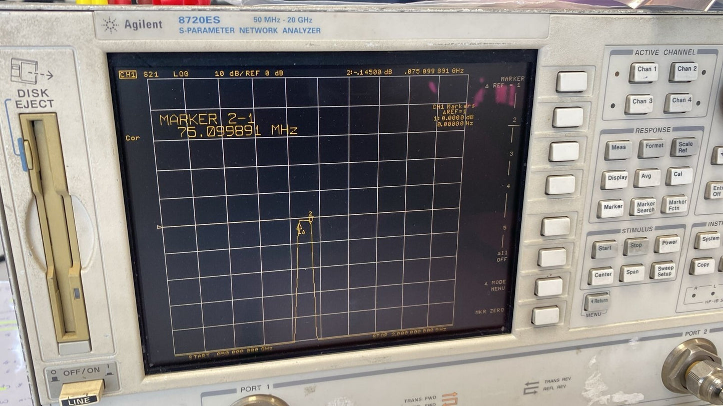 Band Pass Filter 920 MHz 75 MHz BW