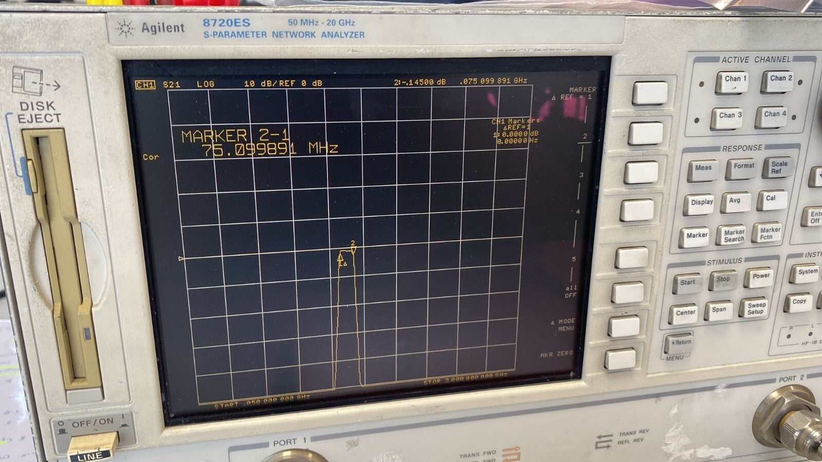 Band Pass Filter 920 MHz 75 MHz BW