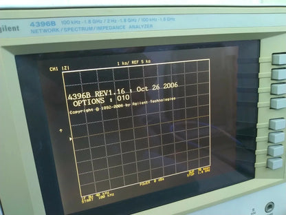 Agilent 4396B RF Network/Impedance Analyzer