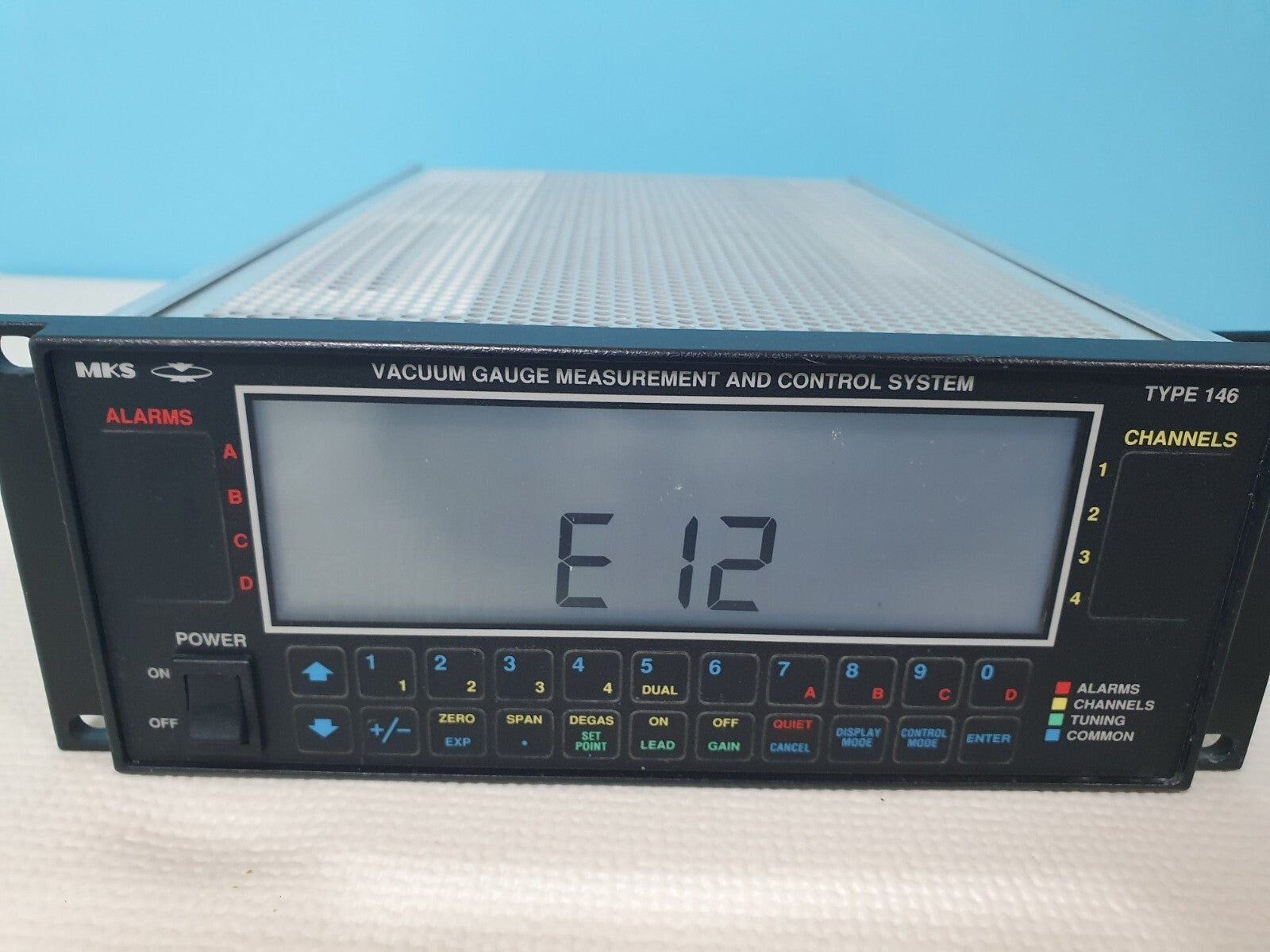 MKS 146C-ACB00-1 Gauge Measurement Control System