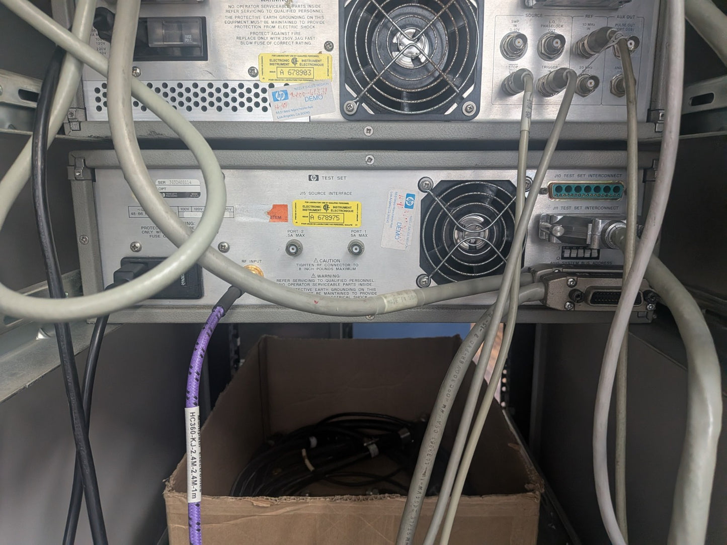 HP Agilent 8517A Test Set For 8510C 50 GHz Refurbished