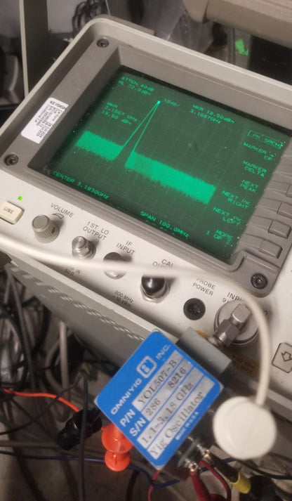OMNIYIG YOL507B YIG Oscillator 1.1-3.18 GHz
