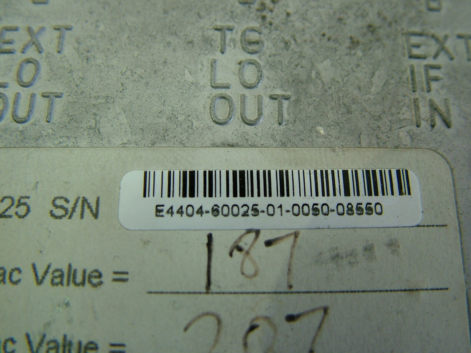 Agilent LOIS E4404 Module ESA-E Spectrum Series