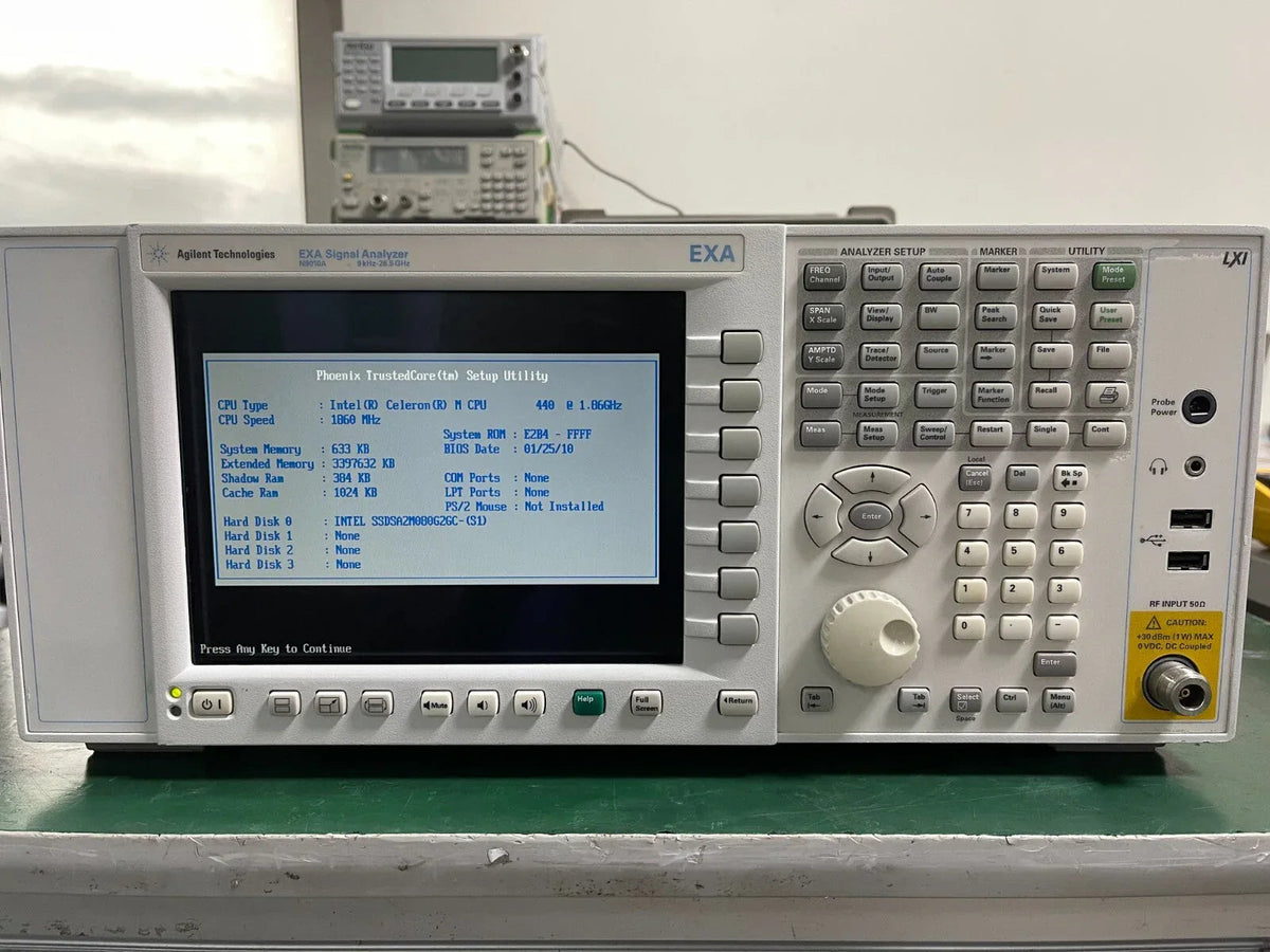 Agilent Keysight EXA N9010A Spectrum Analyzer 9kHz-26.5GHz