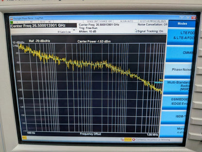 Agilent Keysight N9010A 26.5GHz Spectrum Analyzer