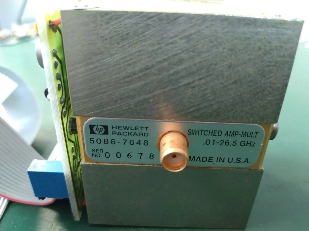 HP Agilent 5086-7648 0.01-26.5GHz Switched Amplifier