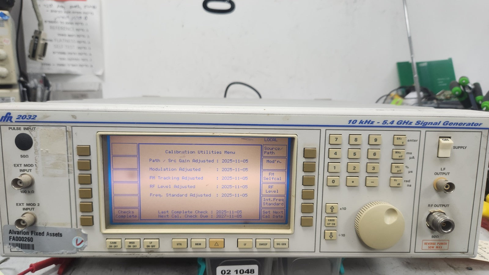 IFR 2032 Signal Generator 10KHz-5.4GHz