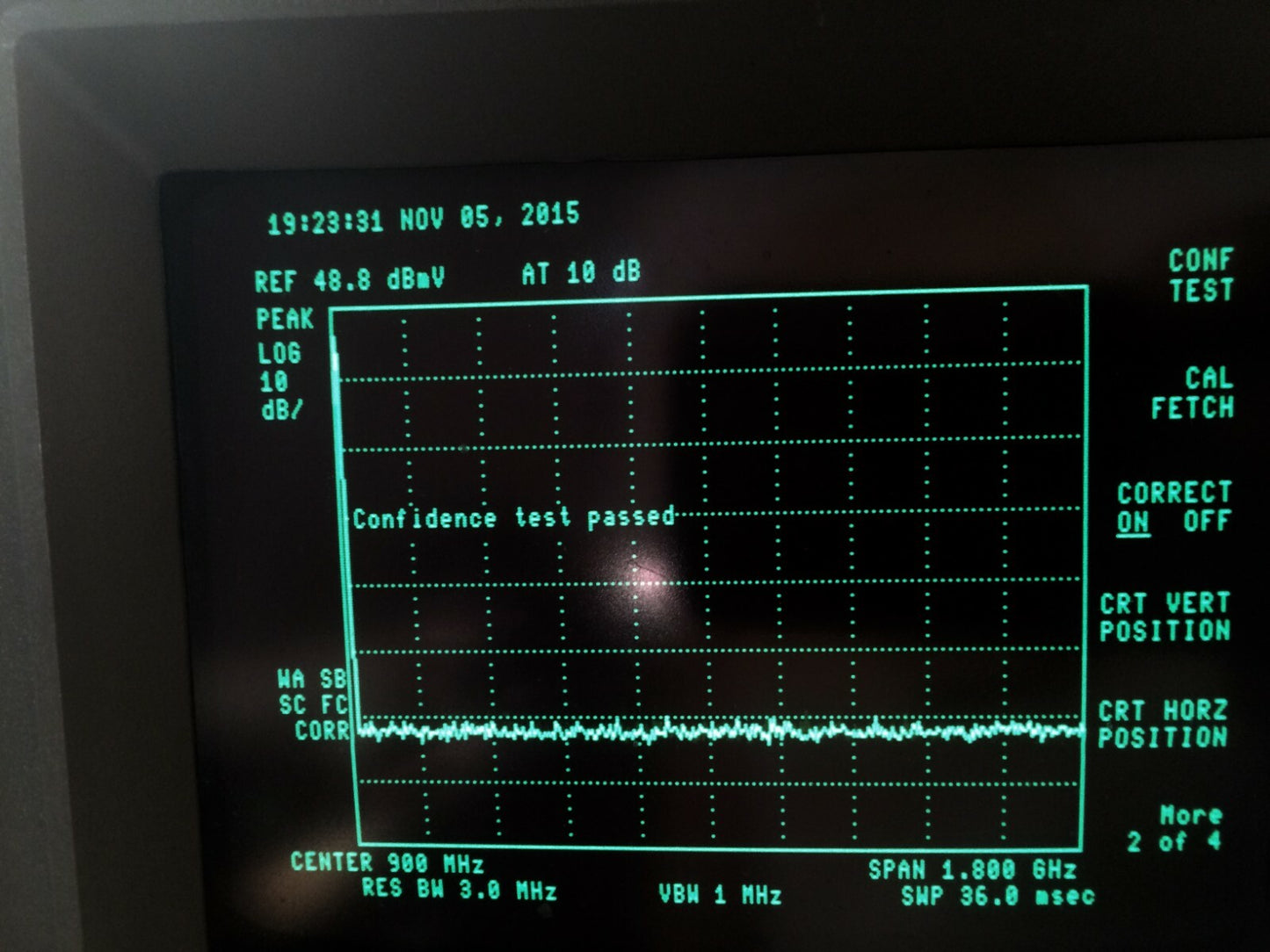 HP Agilent Keysight 8591C Cable TV Analyzer 1.8GHz