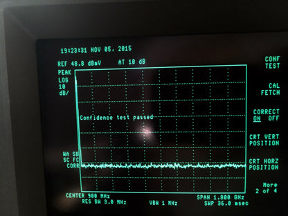 HP Agilent Keysight 8591C Cable TV Analyzer 1.8GHz